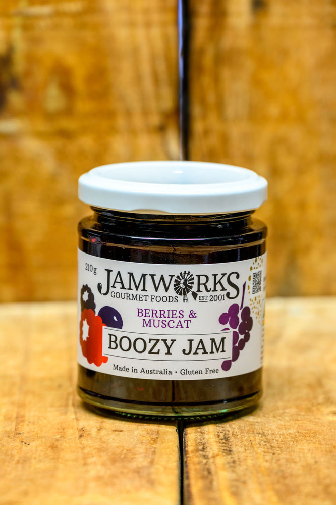 Boozy Berries and Muscat Jam - 210g